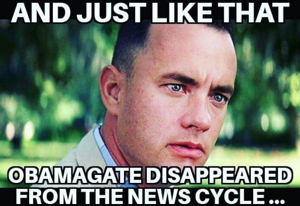 just like that forrest obamagate disappeared form news soros riot