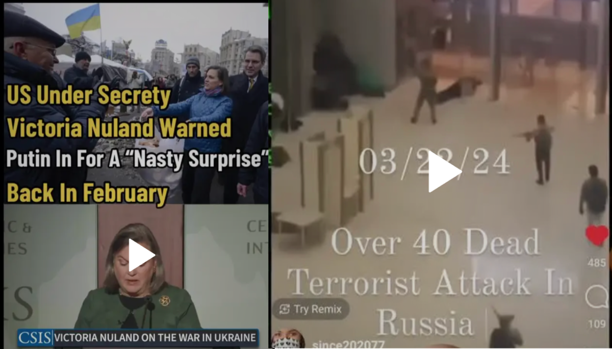 Moscow Mall: DeepState “Predicts” Yet Another Atrocity